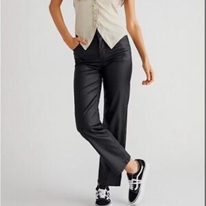 We the free coated black denim size 29 NWT in bag!